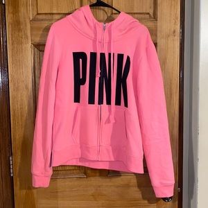 PINK Victoria’s Secret Zip Up Hoodie, Jacket, Sweatshirt